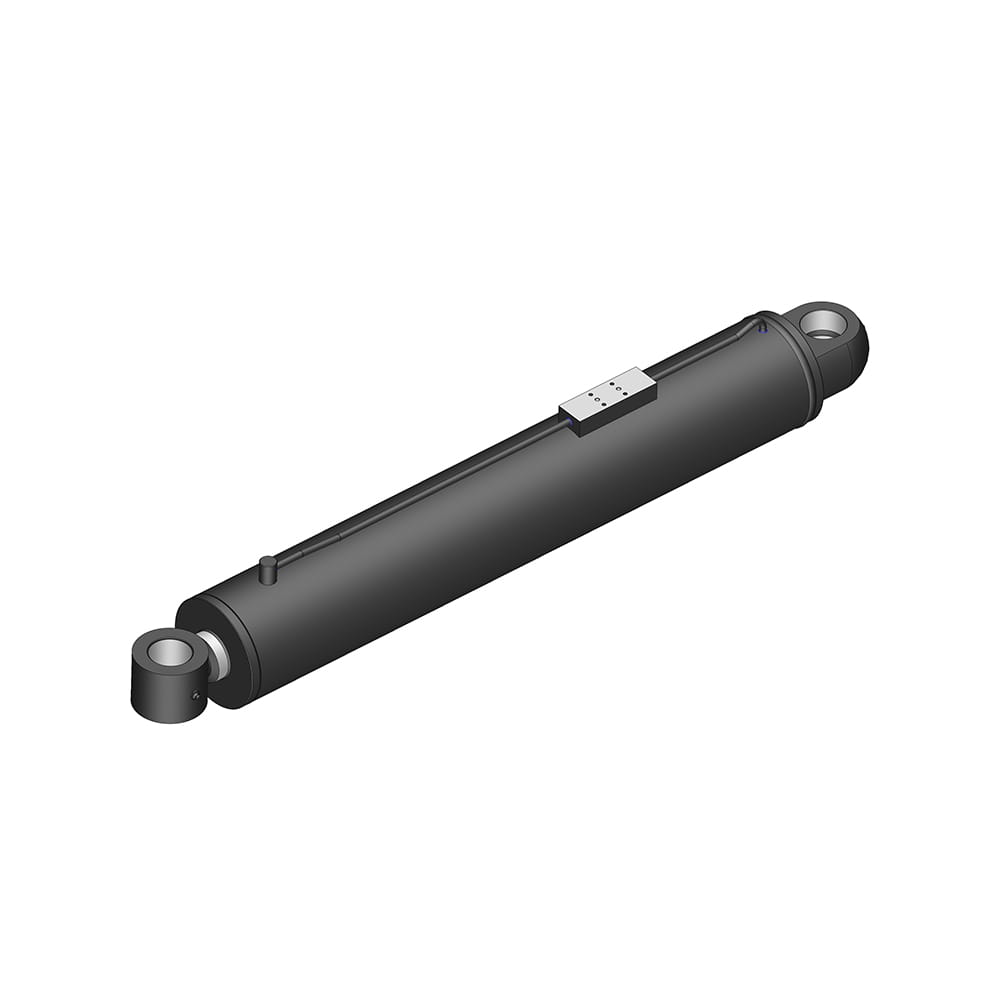 ブリッジ検査車両油圧メインアームラフィンシリンダー