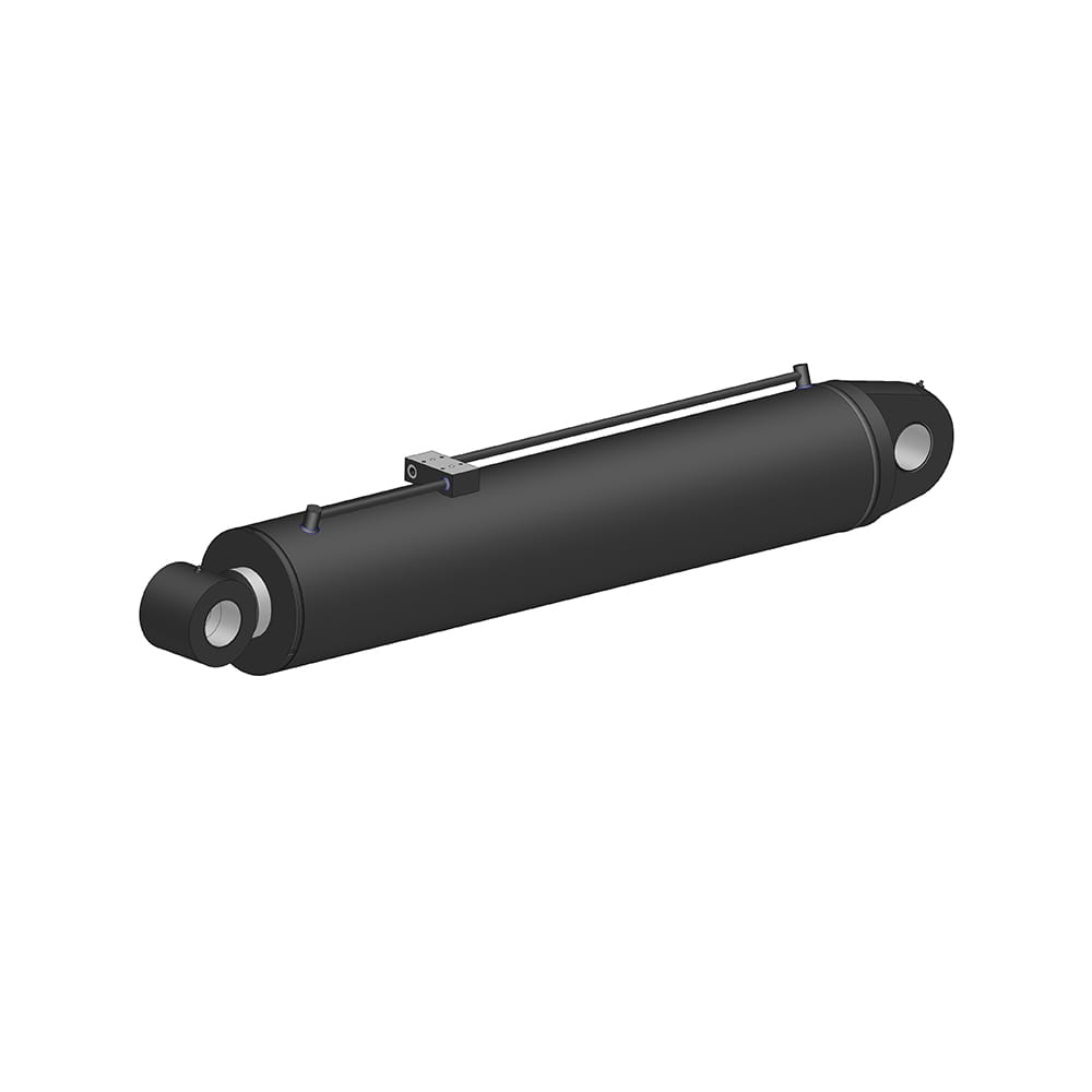 サイドローダークレーン油圧下部アームシリンダー