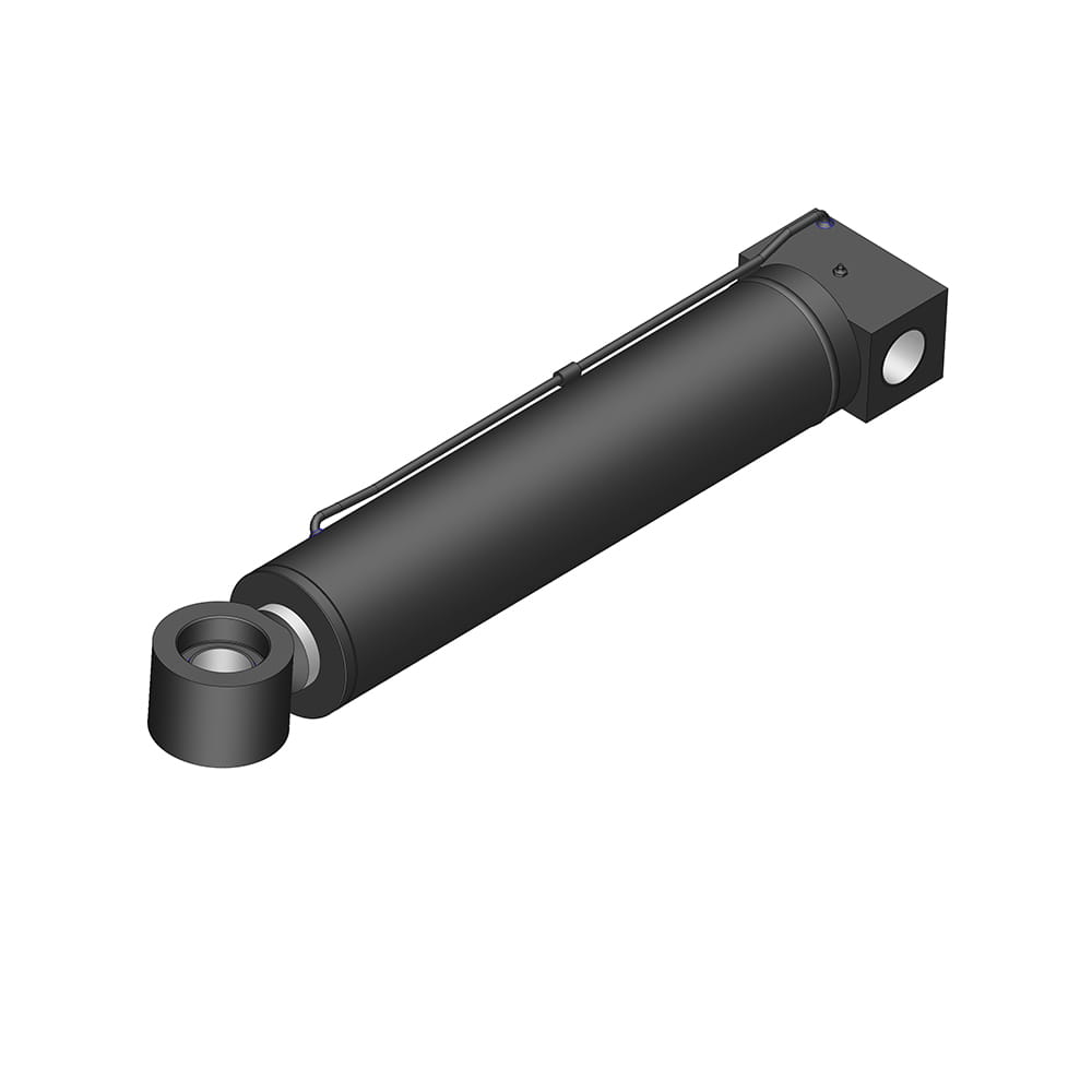 牽引トラックの油圧アウトトリガーシリンダー