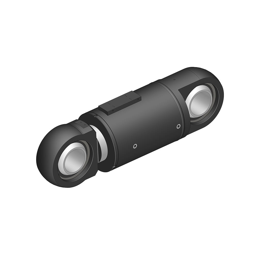 パイプジャッキングマシンの油圧補正シリンダー